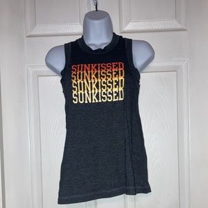 Modern Lux Sunkissed XS gray tank top